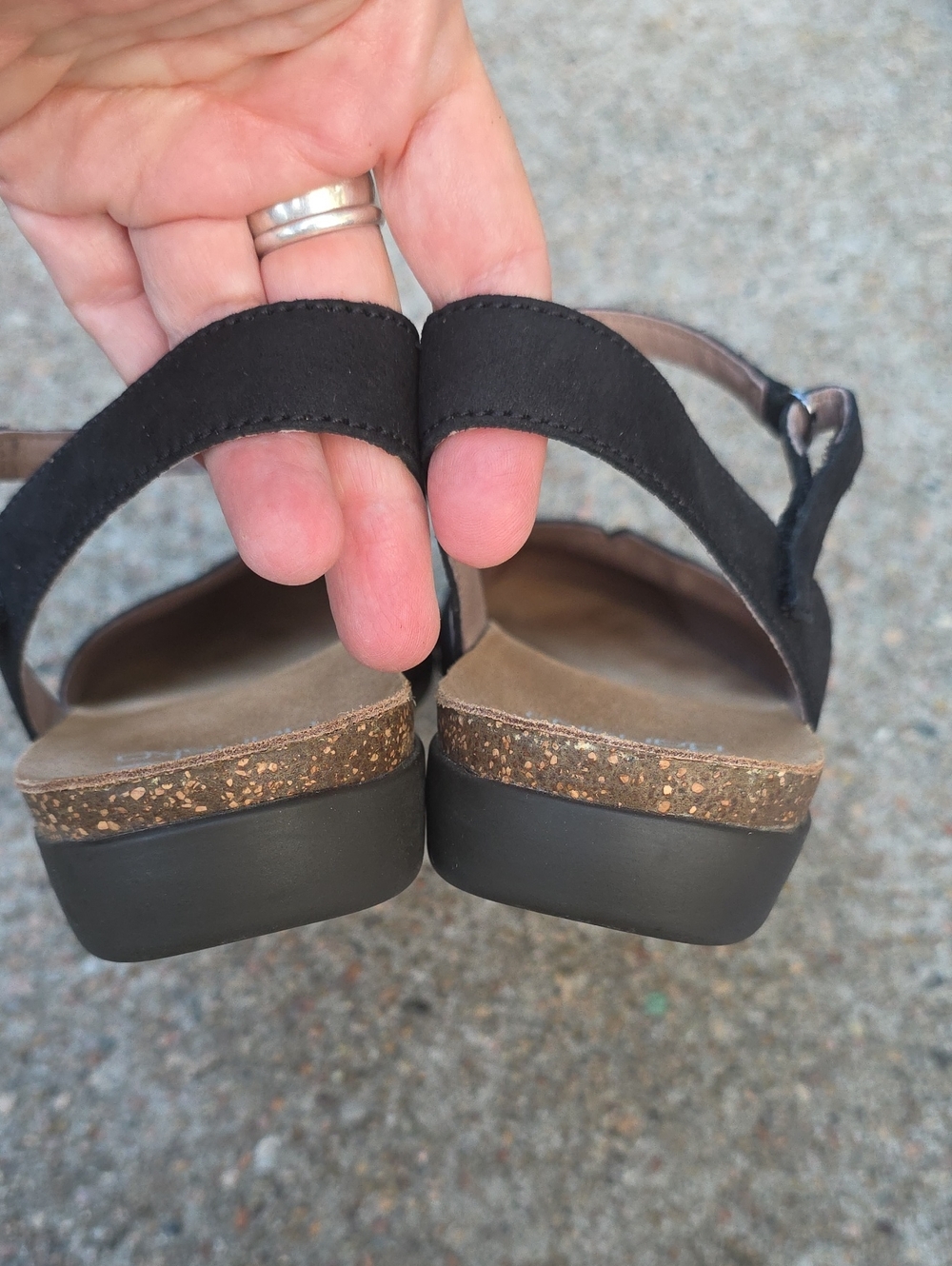 Dansko Rowan Black Leather Closed Toe Mary Jane Size 40 - Picture 8 of 12